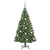 vidaXL Sapin de No&euml;l artificiel Vert 180 cm PVC, Acier et Plastique