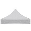 vidaXL Toit de tente de r&eacute;ception 2x2 m Blanc 270 g/m&sup2;