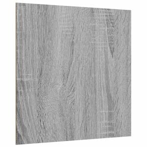 vidaXL Panneaux d&eacute;coratifs 12 pc Gris Sonoma 30 x 30 x 0,27 cm