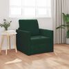 vidaXL Canap&eacute;-Lit 60cm Vert fonc&eacute; Velours