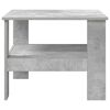 vidaXL Table basse Gris b&eacute;ton 57 x 55 x 45 cm Bois d'ing&eacute;nierie