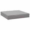 vidaXL Coussins de palette lot de 3 gris tissu oxford