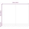 vidaXL Auvent R&eacute;tractable Multicolore 350 x 250 cm
