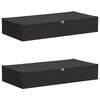 vidaXL Bo&icirc;te de rangement 2 pcs Anthracite 100 x 50 x 18 cm