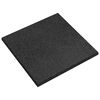 vidaXL Dalles de Protection Anti-Chute 6 pcs Noir 50 x 50 cm