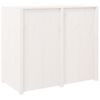 vidaXL Armoire de cuisine d'ext&eacute;rieur blanc bois de pin massif