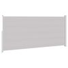 vidaXL Auvent lat&eacute;ral r&eacute;tractable de patio 220x500 cm Gris