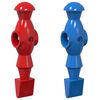 vidaXL Joueurs de table de football 22 pcs Bleu et Rouge