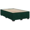 vidaXL Sommier &agrave; lattes de lit avec matelas vert fonc&eacute; 120x190 cm