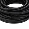 vidaXL Corde en Cuir Noir &Oslash;5 mm x 50 m Cuir