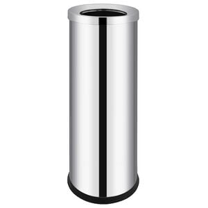 vidaXL Poubelle d'h&ocirc;tel Acier inoxydable 32 L