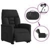 vidaXL Fauteuil inclinable &eacute;lectrique noir tissu