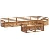 vidaXL Ensemble de canap&eacute;s d'ext&eacute;rieur 8 pc Naturel