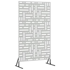vidaXL &Eacute;cran de confidentialit&eacute; 100 x 50 x 180 cm Acier galvanis&eacute;
