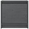 vidaXL Tables de chevet 2 pcs Gris 40x30,5x40 cm Bois de pin massif