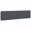 vidaXL Bordures pelouse 20pcs anthracite 25x103cm acier lamin&eacute; &agrave; froid