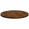 vidaXL Plateau de table Marron Clair &Oslash; 70 x 2,5 cm