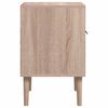 Finori Table de chevet Lusk 61A ch&ecirc;ne sonoma 38,5x38,5x57 cm
