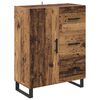 vidaXL Haut Armoire Bois ancien 69,5 x 34 x 180 cm Bois d'ing&eacute;nierie