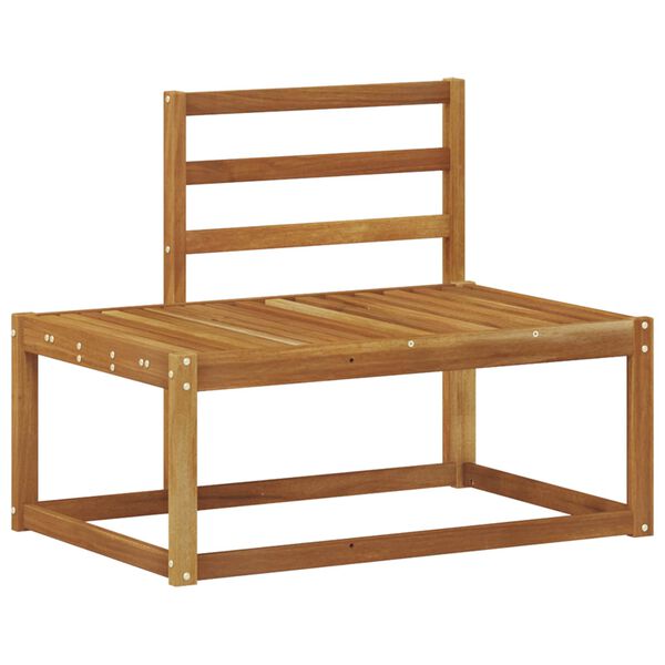 vidaXL Canap&eacute; d'ext&eacute;rieur en bout 2 Pi&egrave;ce Naturel 182,5 x 63 x 73 cm