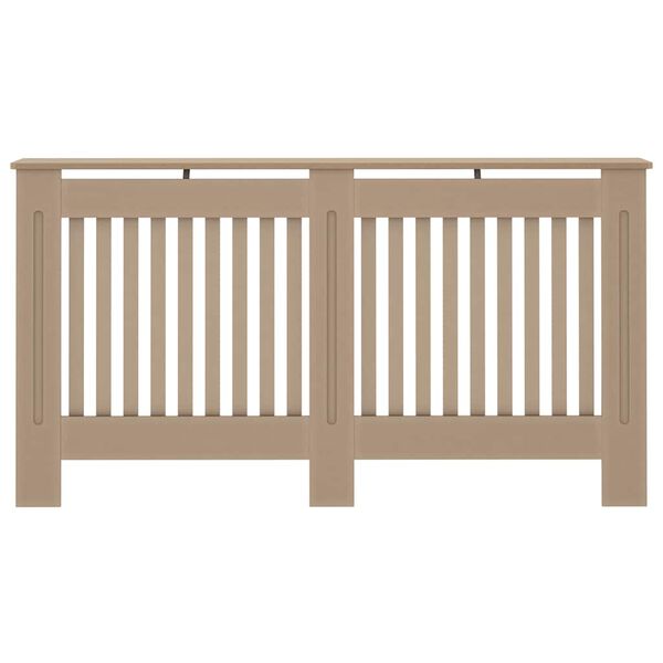 vidaXL Cache-radiateur 152x19x81,5 cm MDF