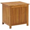 vidaXL Bo&icirc;te de rangement de jardin 60x50x58 cm Bois d'acacia solide