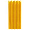 vidaXL Rideaux occultants 2 pcs Jaune moutarde 140 x 175 cm Velours