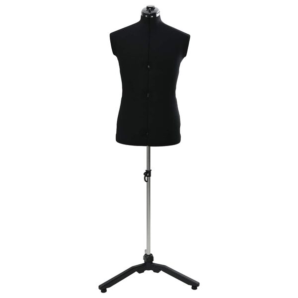 vidaXL Forme de Robe Ajustable F&eacute;minine Noir 37.5-45.5 pouces tissu