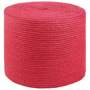 vidaXL 4 mm Rouge Jute 100% Tossa