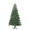 vidaXL Sapin de No&euml;l avec 300 LED avec support Vert 240 cm PVC