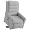 vidaXL Fauteuil inclinable gris nuage tissu