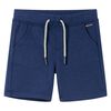 Short pour enfants avec cordon de serrage bleu fonc&eacute; 116