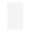 vidaXL &Eacute;tag&egrave;res cube murales 6 pcs Blanc/ch&ecirc;ne 80x15x26,5 cm