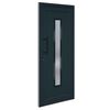 vidaXL Porte d'entr&eacute;e anthracite 88x200 cm PVC