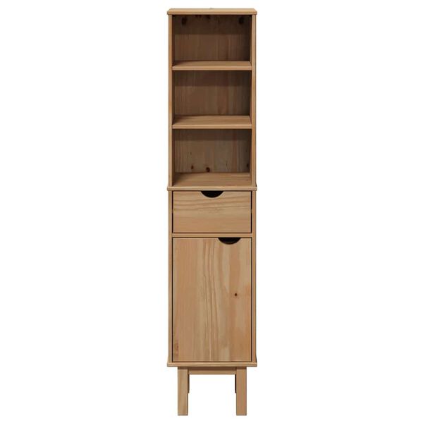 vidaXL Armoire de salle de bain OTTA 35x30x159 cm bois massif de pin