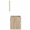 vidaXL Armoire de bain avec miroir chêne sonoma bois d'ingénierie