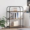 vidaXL &Eacute;tag&egrave;re Ch&ecirc;ne artisanal 80 x 30 x 109 cm Bois d'ing&eacute;nierie