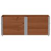 vidaXL Colliers de palette 3 pcs marron 150x50 cm bois de pin solide