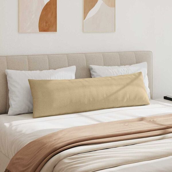 vidaXL Coussins de canapé 2 pcs Vert gris 145 x 40 cm