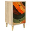 vidaXL Table de chevet BONN Ch&ecirc;ne Sonoma 36 x 33 x 60 cm