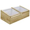 vidaXL Serre Bois de pin impr&eacute;gn&eacute; 100x50x35 cm