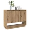 vidaXL Buffet Ch&ecirc;ne artisanal 97 x 29 x 75 cm Bois d'ing&eacute;nierie