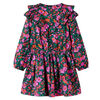 vidaXL Robe pour enfants &agrave; manches longues rose vif 116