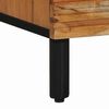 vidaXL Buffet Naturel 80 x 33,5 x 75 cm Bois d'Acacia Massif