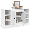vidaXL Buffet Blanc 100x35,5x60 cm Bois d'ing&eacute;nierie
