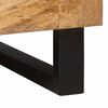 vidaXL Table basse Naturel 80 x 50 x 40 cm Bois de mangue massif