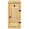 vidaXL Armoire avec tiroir SKI Brun Miel 40 x 46 x 81,5 cm Pin massif