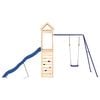 vidaXL Aire de jeux d'ext&eacute;rieur bois de pin massif