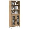 vidaXL Haut Armoire 2 pcs Ch&ecirc;ne artisanal Bois d'ing&eacute;nierie