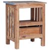 vidaXL Table de chevet 41x30x50 cm bois d'acajou massif